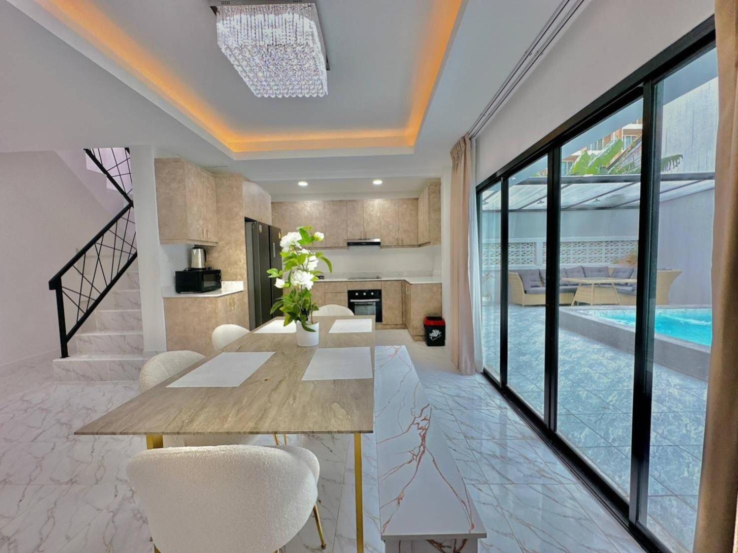 פאטאיה 4Bedroom Pool Villa Near Walking St Bonk מראה חיצוני תמונה